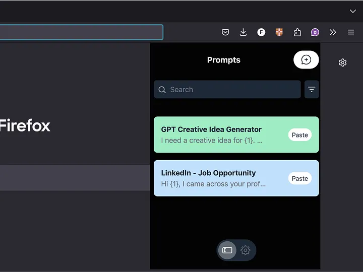 🎨 Use colors to visually categorize your prompts